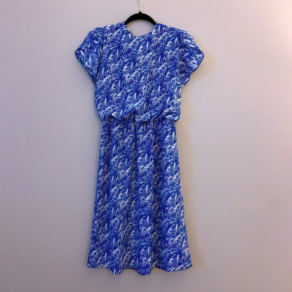 Vintage 70’s Petal Sleeve Dress